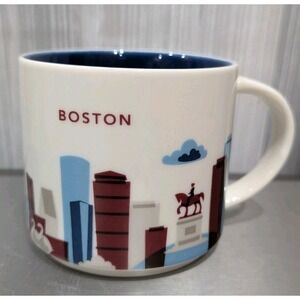 Starbucks Boston "You Are Here" Collection 14oz 2013 Mug‎